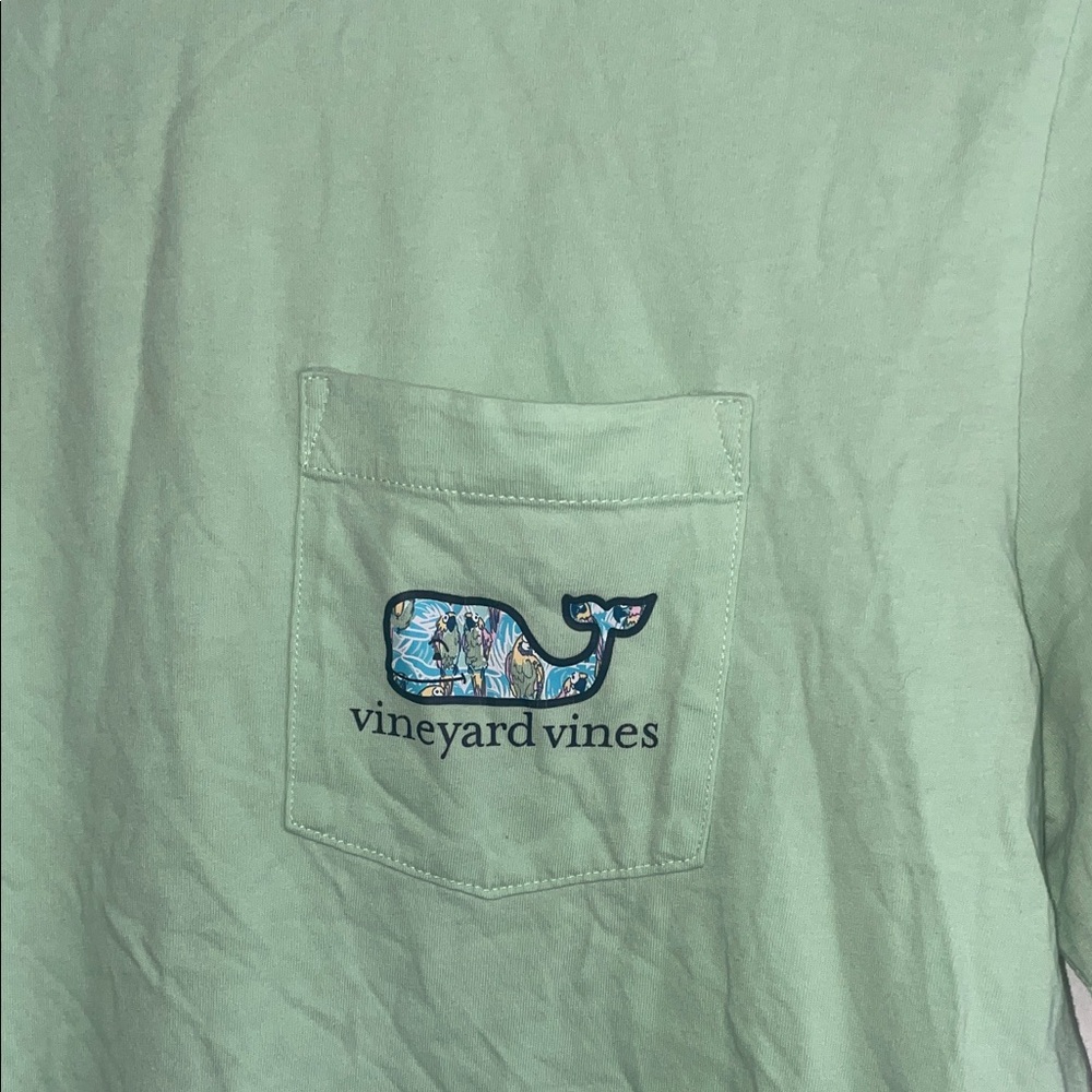 Vineyard Vines womenLight Green Short Sleeve Tee - Picture 2 of 8